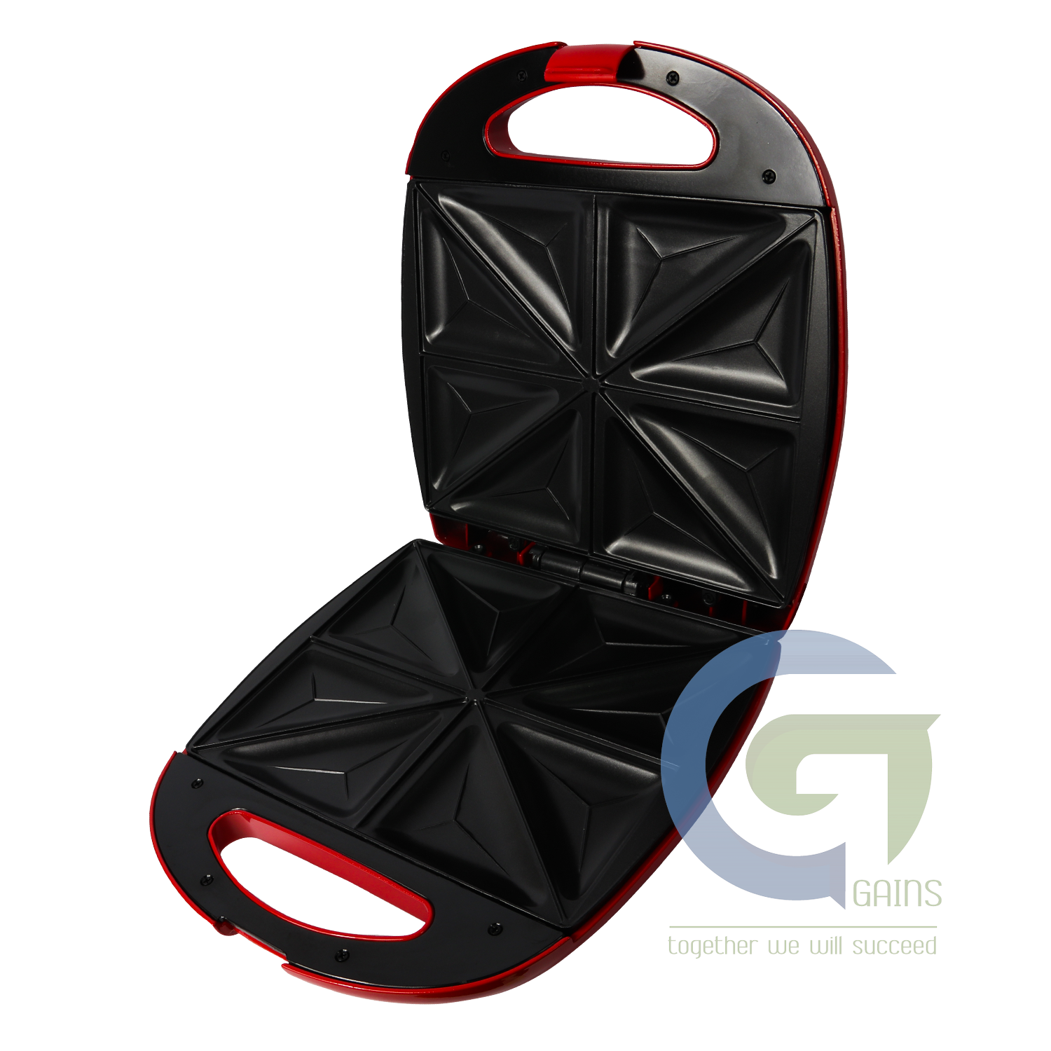 Máy làm bánh Sandwich SFR 1200W đỏ EL-16A