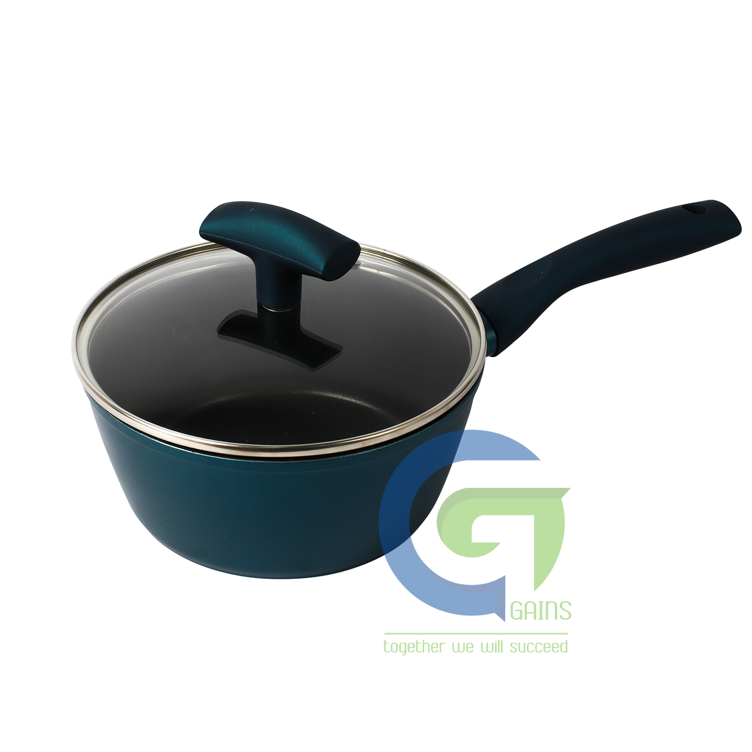 Nồi có nắp vung kính 18cm Nora 