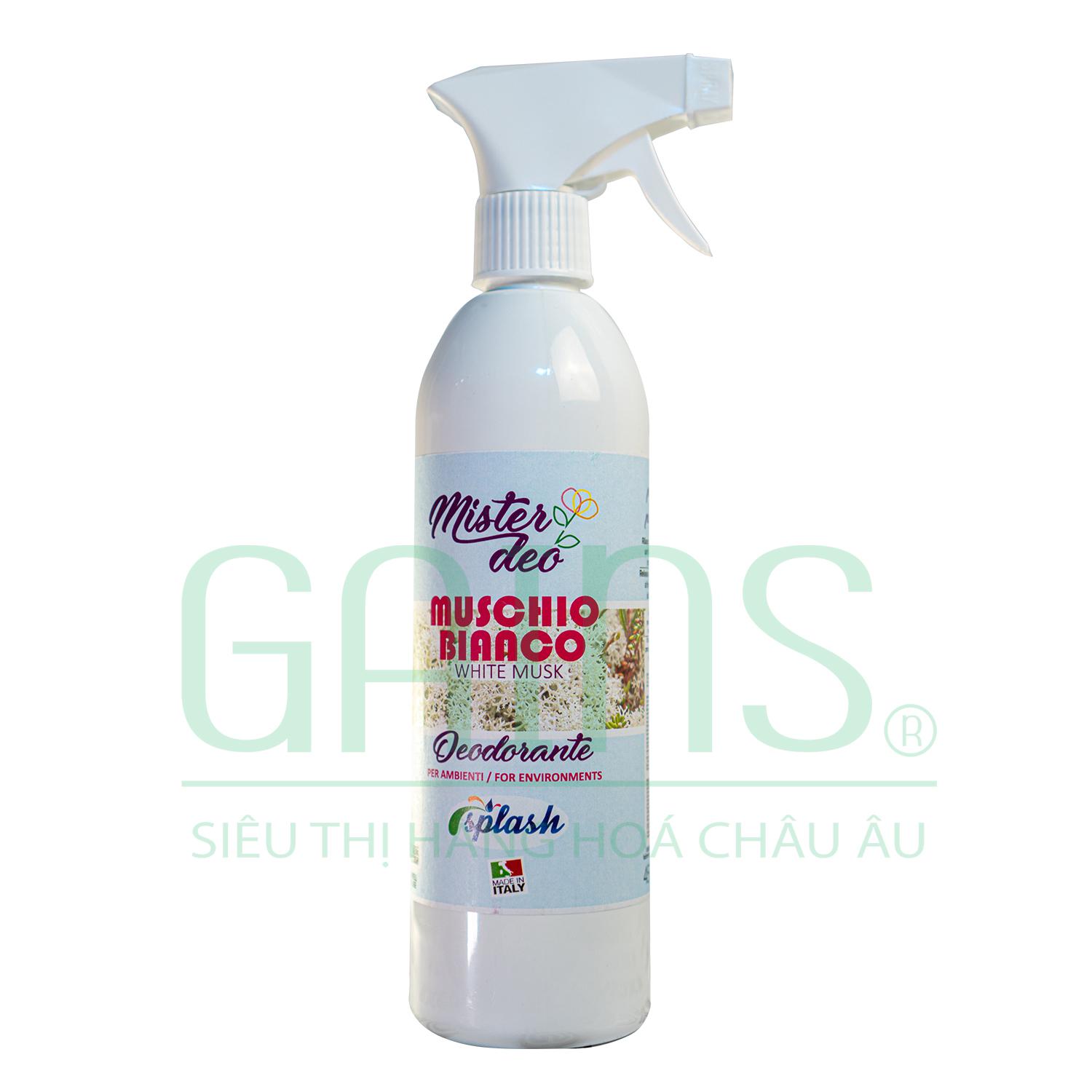 Chai xịt tạo hương Mister Deo - Hương xạ hương trắng