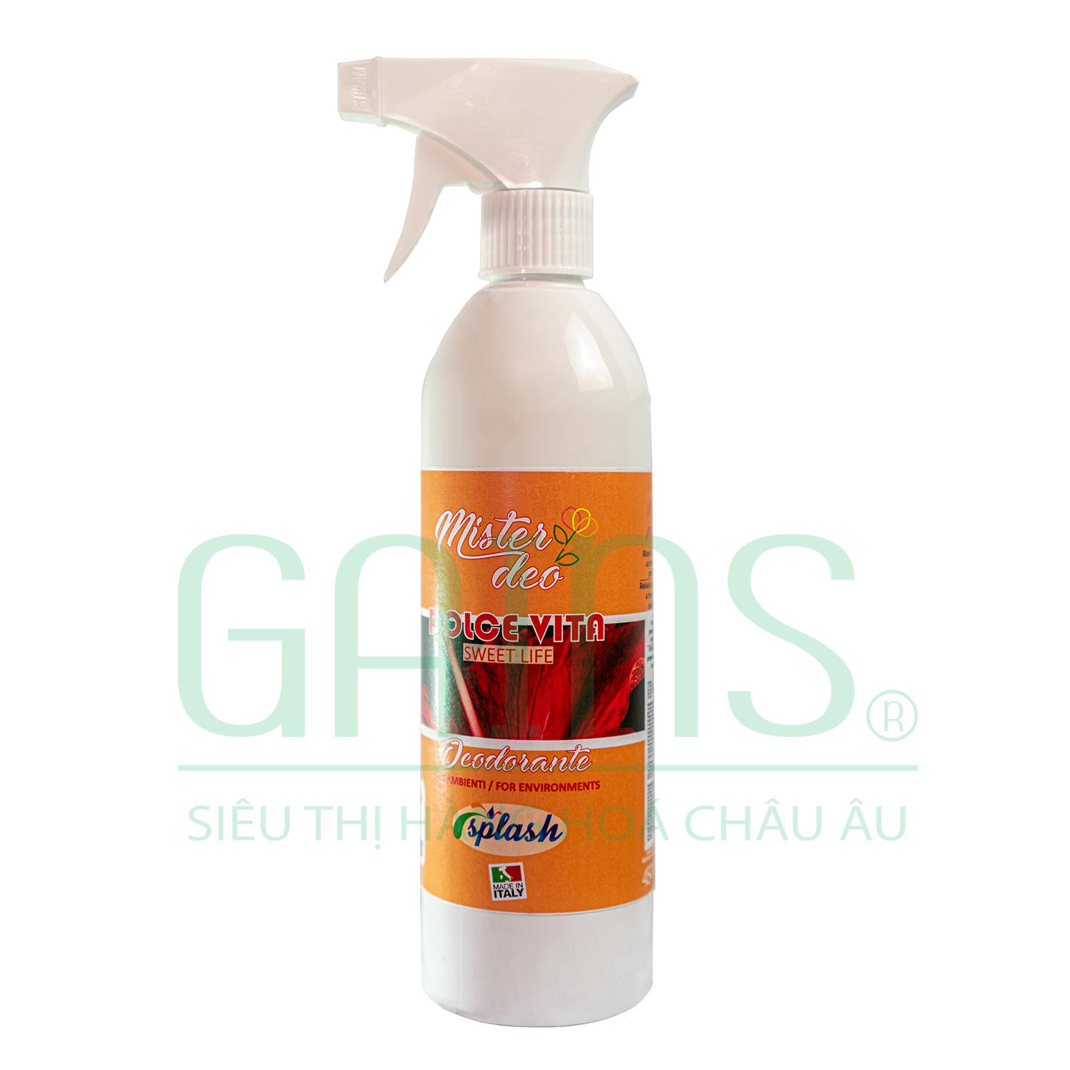 Chai xịt tạo hương Mister Deo - Hương ngọt ngào