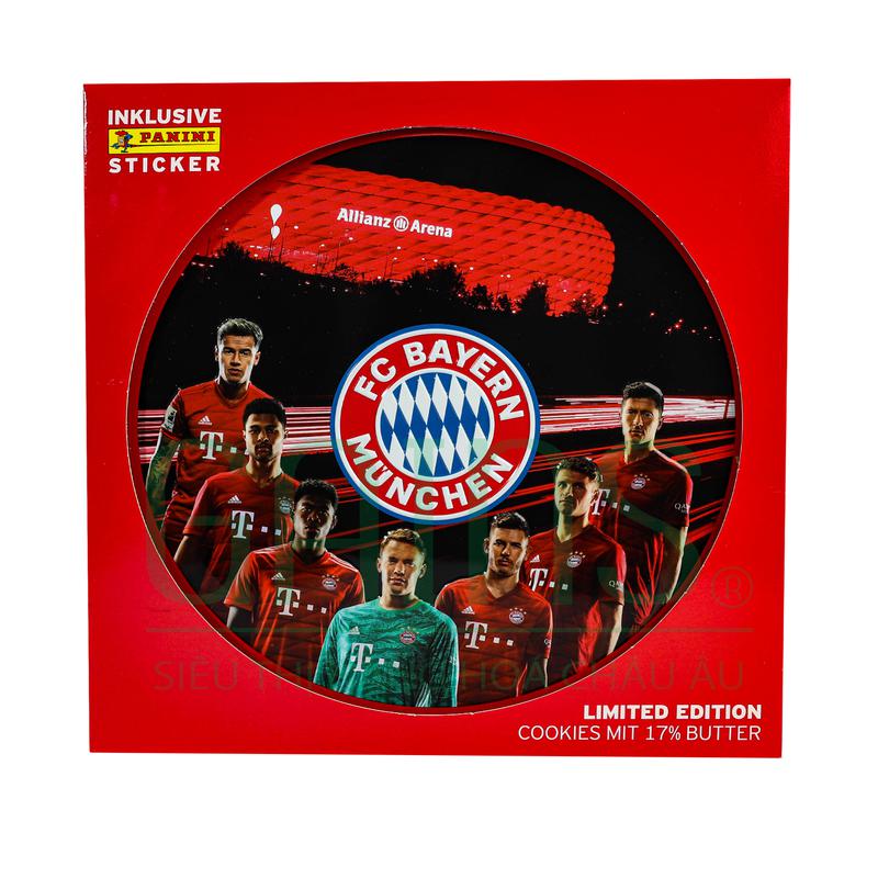 Bánh quy bơ FC BAYERN MUNCHEN (LIMITED EDITION COOKIES MIT 17% BUTTER)