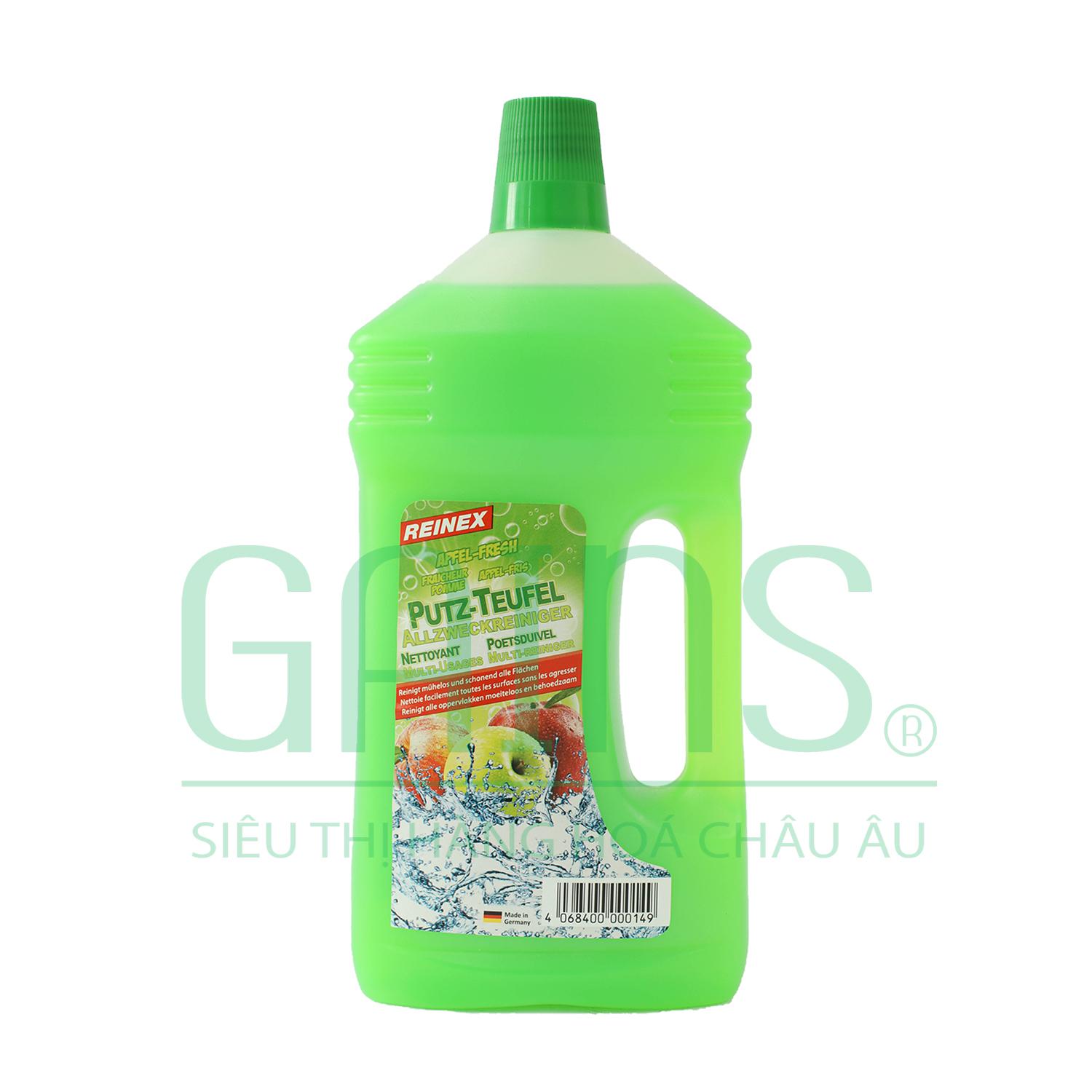 Nước tẩy rửa đa năng hương táo REINEX  Putz-Teufel 1000 ml