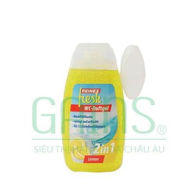 Gel tẩy bồn cầu REINEX 2 in 1 - 400ml  Lemon