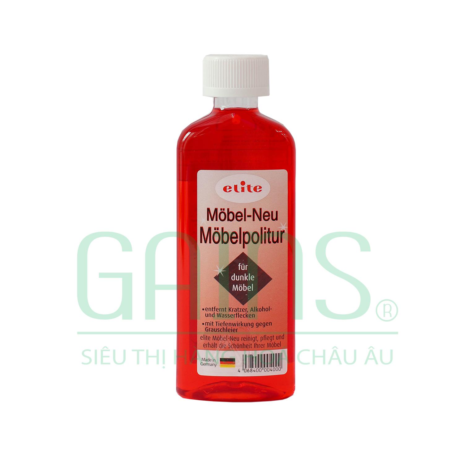 Dung dịch vệ sinh, làm bóng đồ gỗ ELITE 175 ml