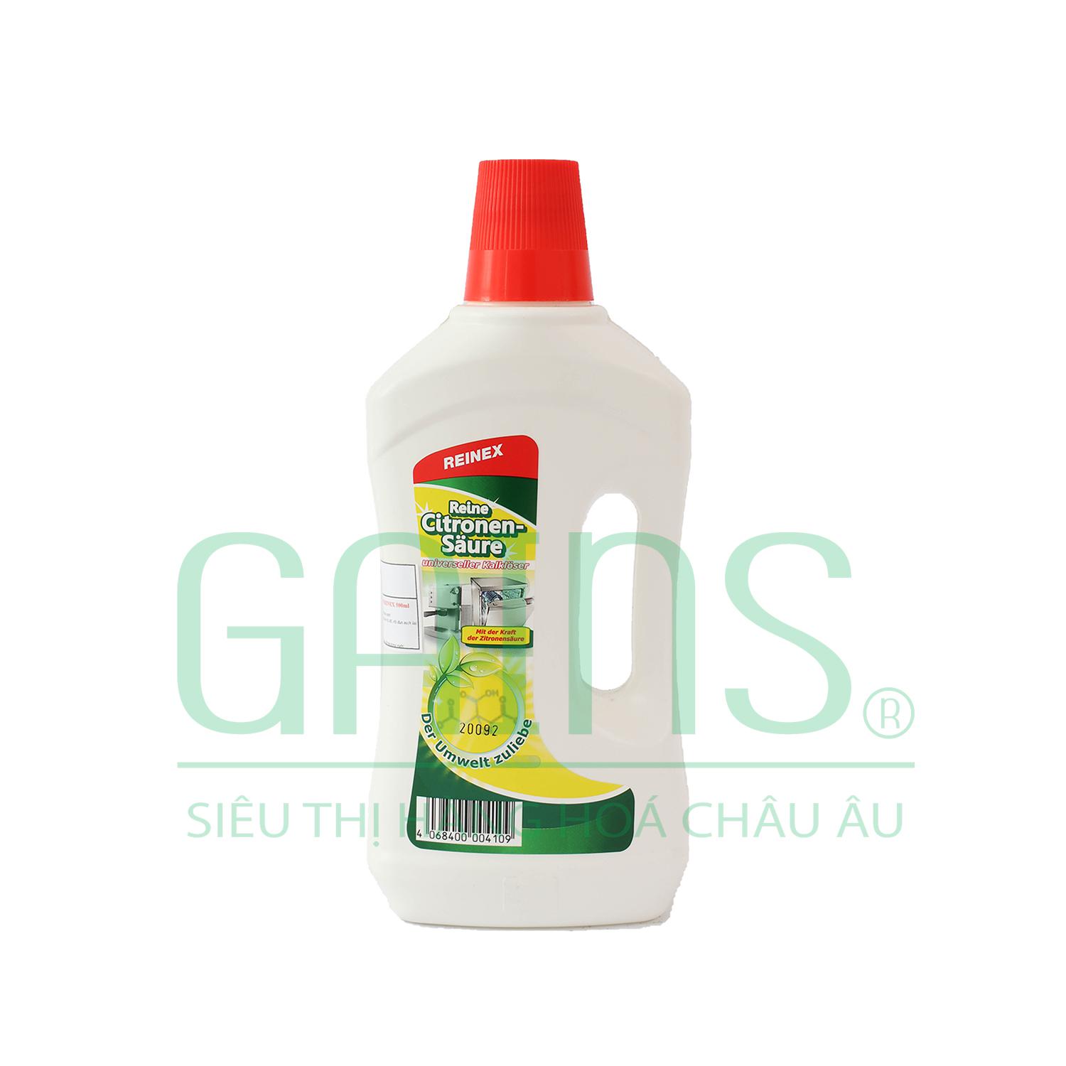 Dung dịch tẩy rửa axit chanh REINEX 500 ml