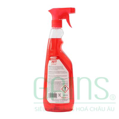 Chai xịt tẩy dầu mỡ REINEX 750ml