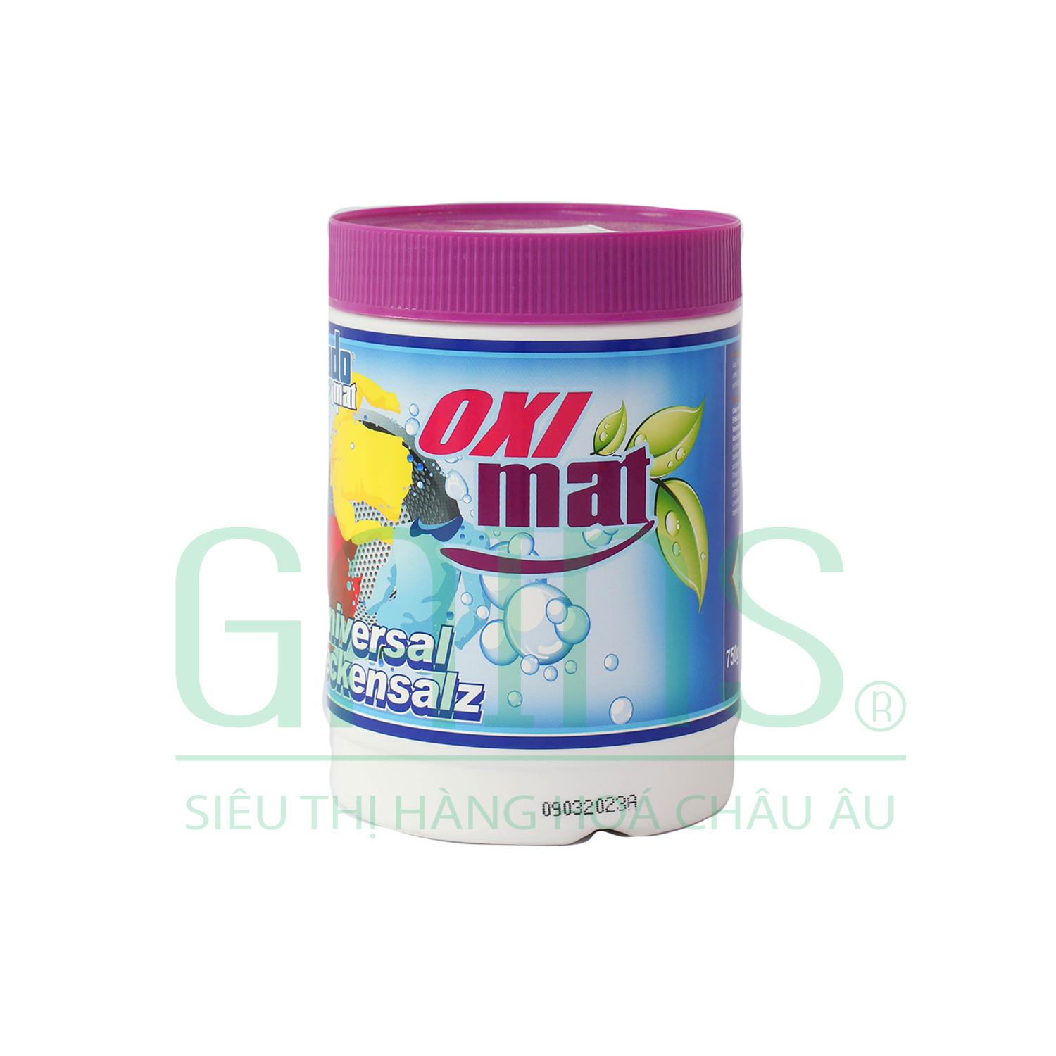 Bột tẩy quần áo CADO MAT OXI mat Universal 750g
