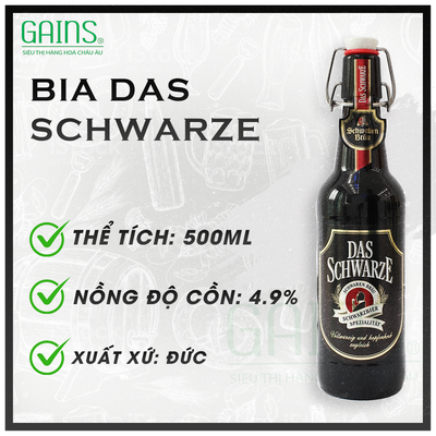 Bia Đức - DAS SCHWARZE