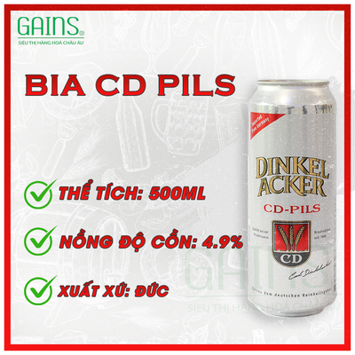 Bia Đức - CD PILS Lon