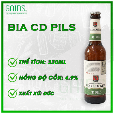 Bia Đức - CD PILS Chai