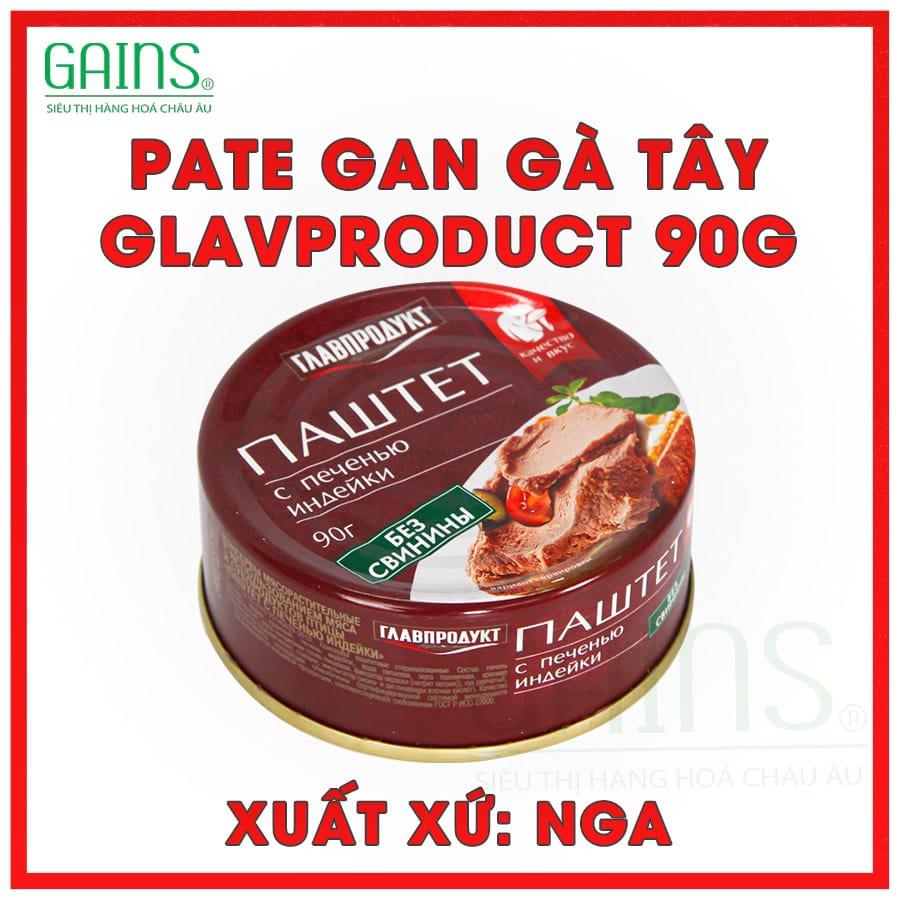Pate Gan Gà Tây 90 gram Glavproduct