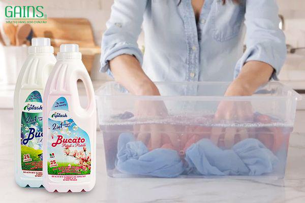 Nước giặt xả 2 trong 1 chất lượng hiện nay.