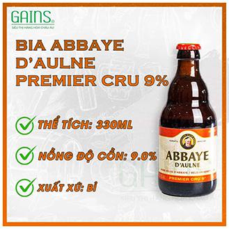 Bia Bỉ Abbaye d’Aulne Premier Cru 9% chai 330ml