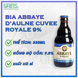 Bia Bỉ Abbaye d’Aulne Cuvee Royale 9% chai 330ml