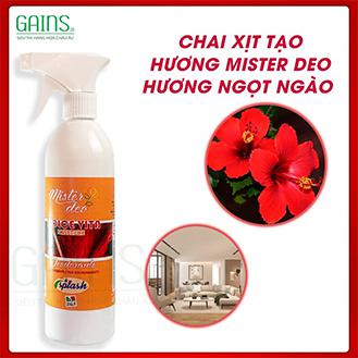 NƯỚC XỊT PHÒNG MISTER DEO 450ML- HƯƠNG NGỌT NGÀO