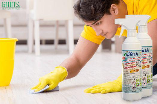 Gợi ý cách tẩy dầu ăn mỡ trên sàn nhà cực hiệu quả