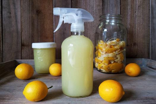 Hướng dẫn công thức làm nước rửa chén bằng chanh tươi.