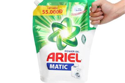 Nước giặt ariel cửa trước có tốt không?