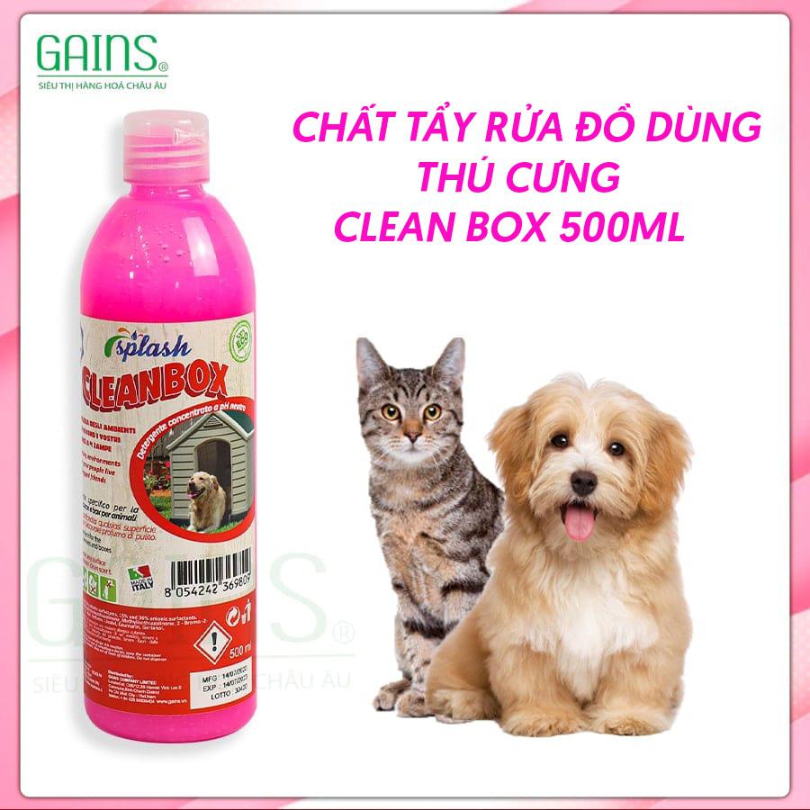 Chất tẩy rửa đồ dùng thú cưng Clean Box 500ml