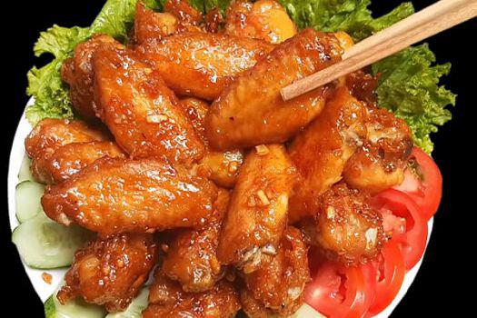 món ngon với nồi chiên không dầu.