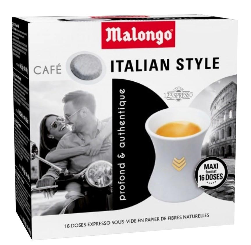 Cà phê viên nén Malongo Italian Style