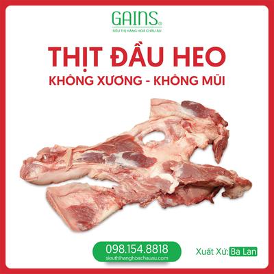 THỊT ĐẦU HEO