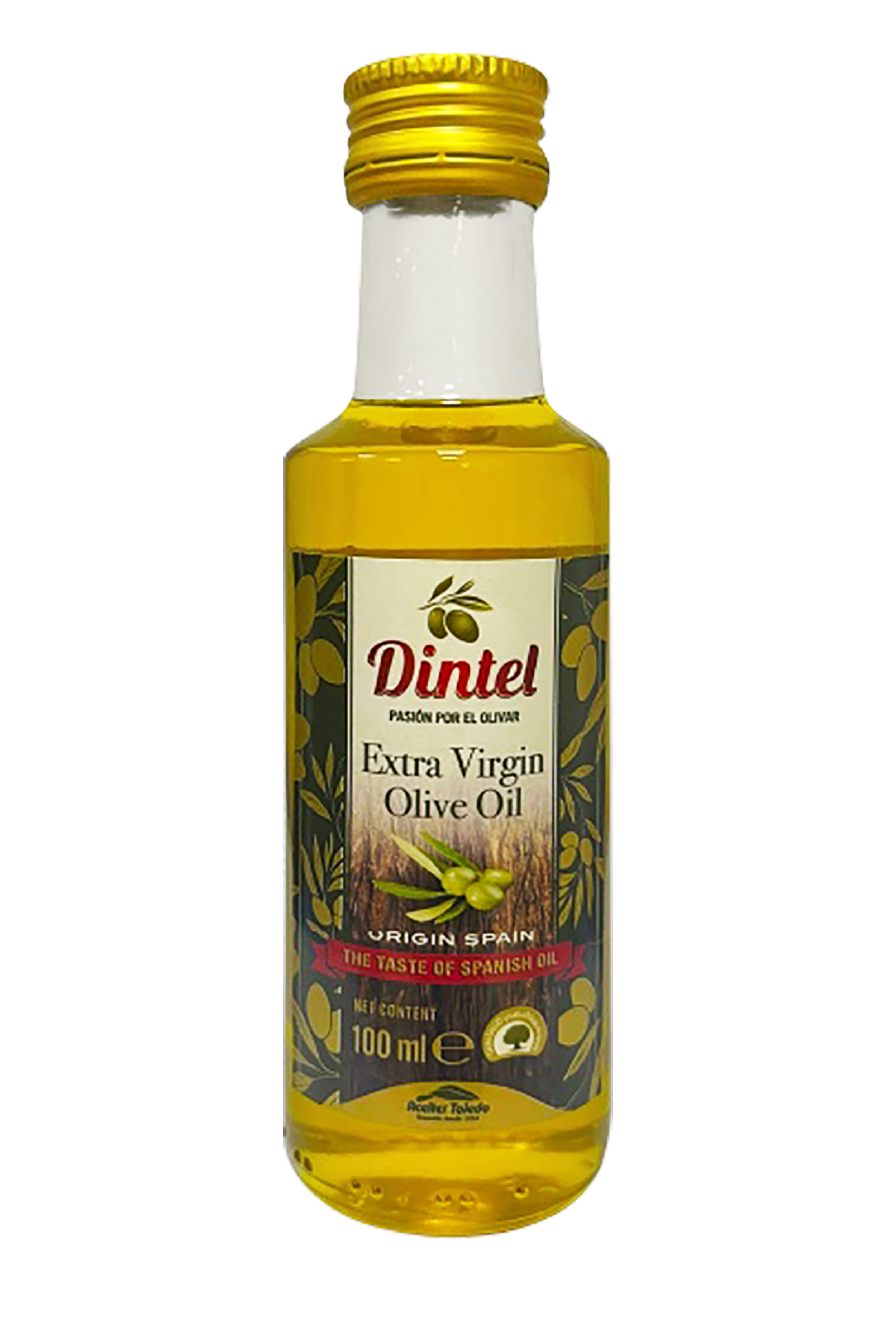 Dầu Olive ép nguyên chất 100% hiệu Dintel - Extra Virgin Olive Oil (Chai thủy tinh 100ml)