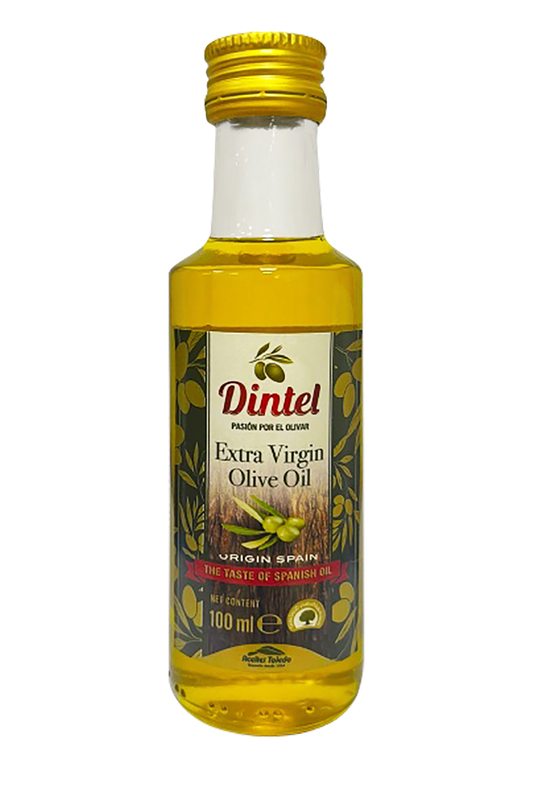 Dầu Olive ép nguyên chất 100% hiệu Dintel - Extra Virgin Olive Oil (Chai thủy tinh 100ml)