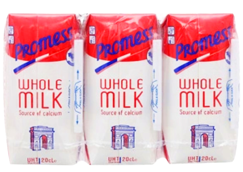 Sữa Tươi Promess Nguyên Kem 3 hộp x 200ml