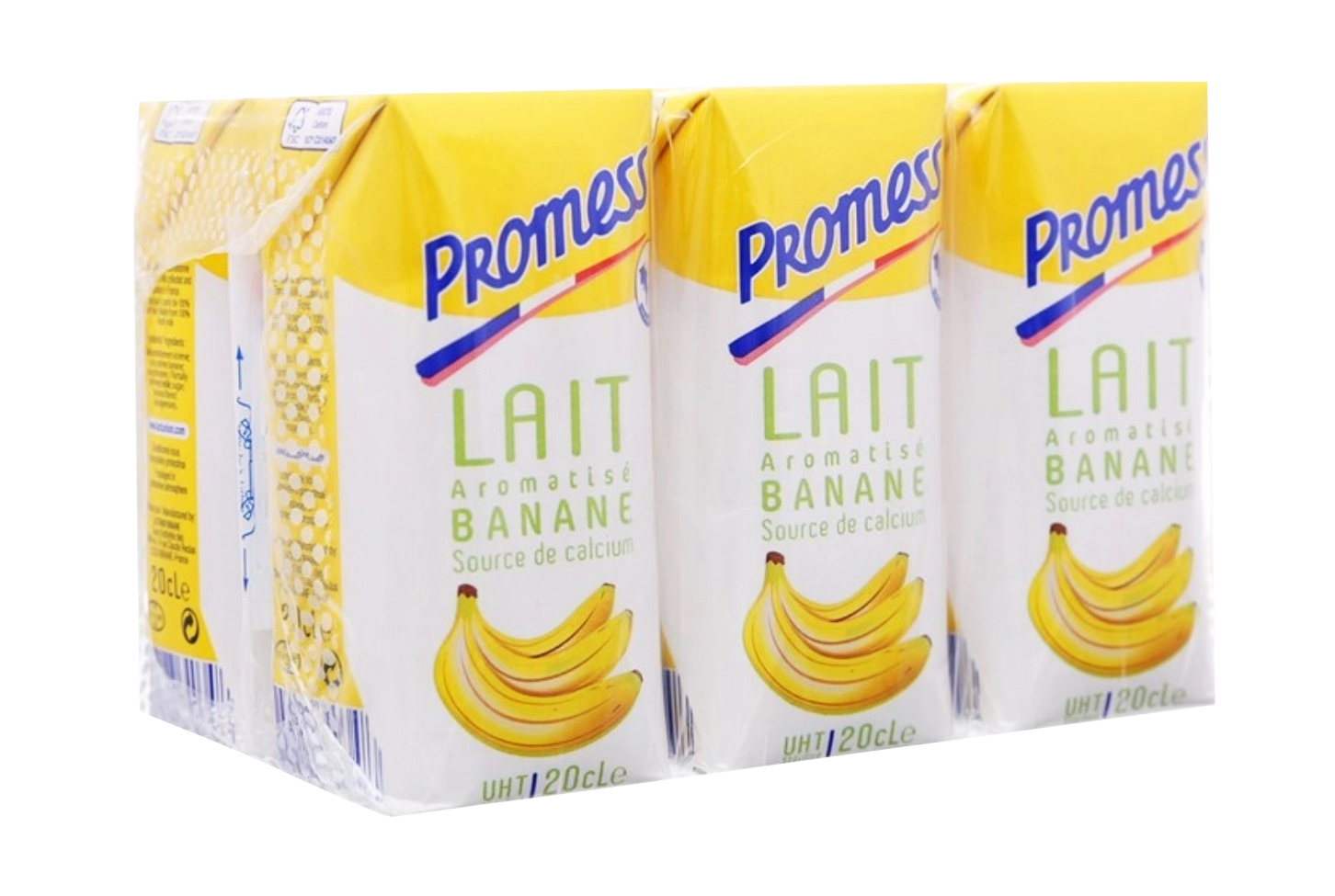 Sữa Tươi Promess Hương chuối 6 hộp x 200ml