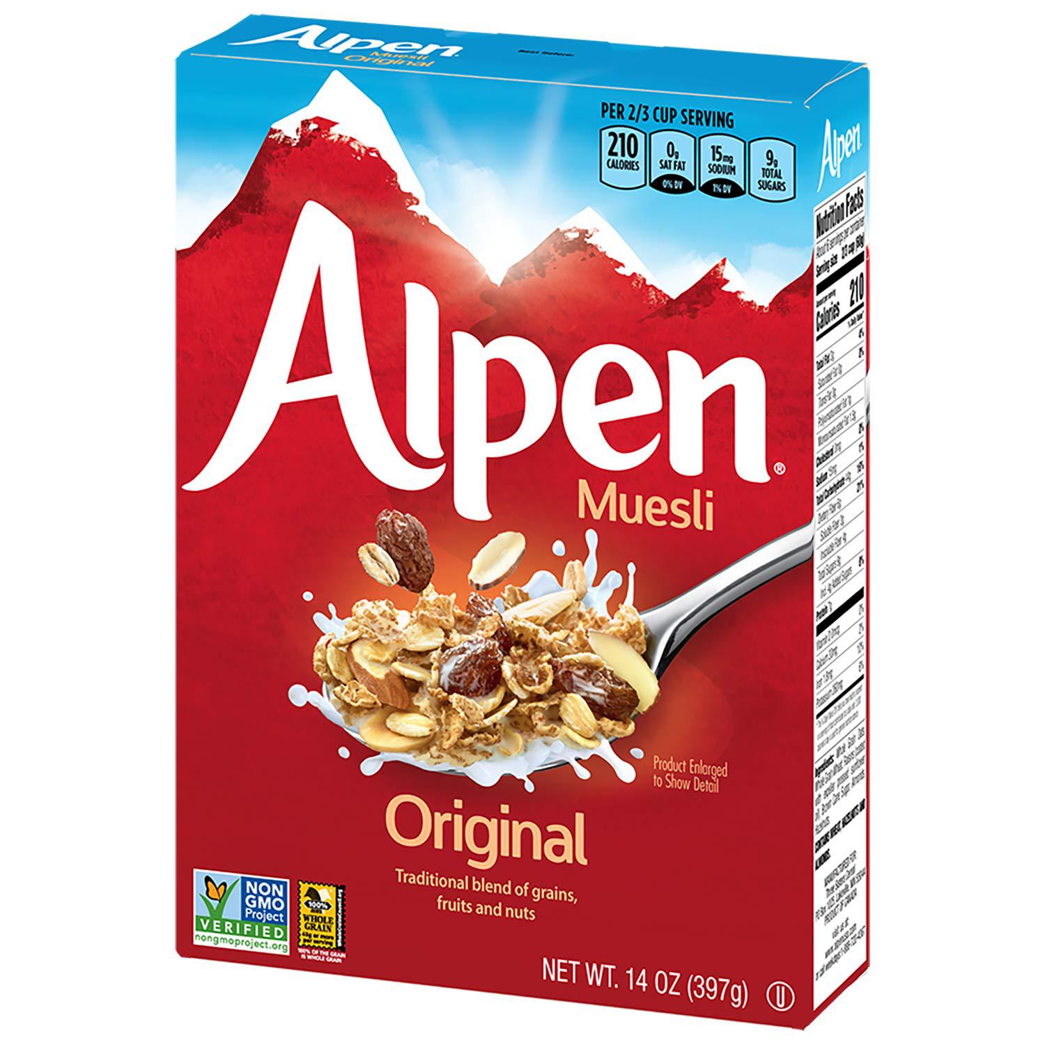 Ngũ Cốc Ăn Sáng Alpen 375g 