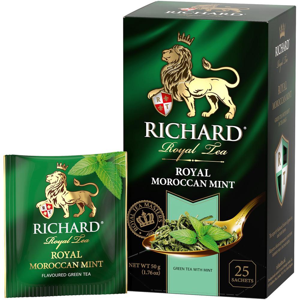 Trà Xanh Túi Lọc Richard Thượng Hạng - Hương Bạc Hà Marocco