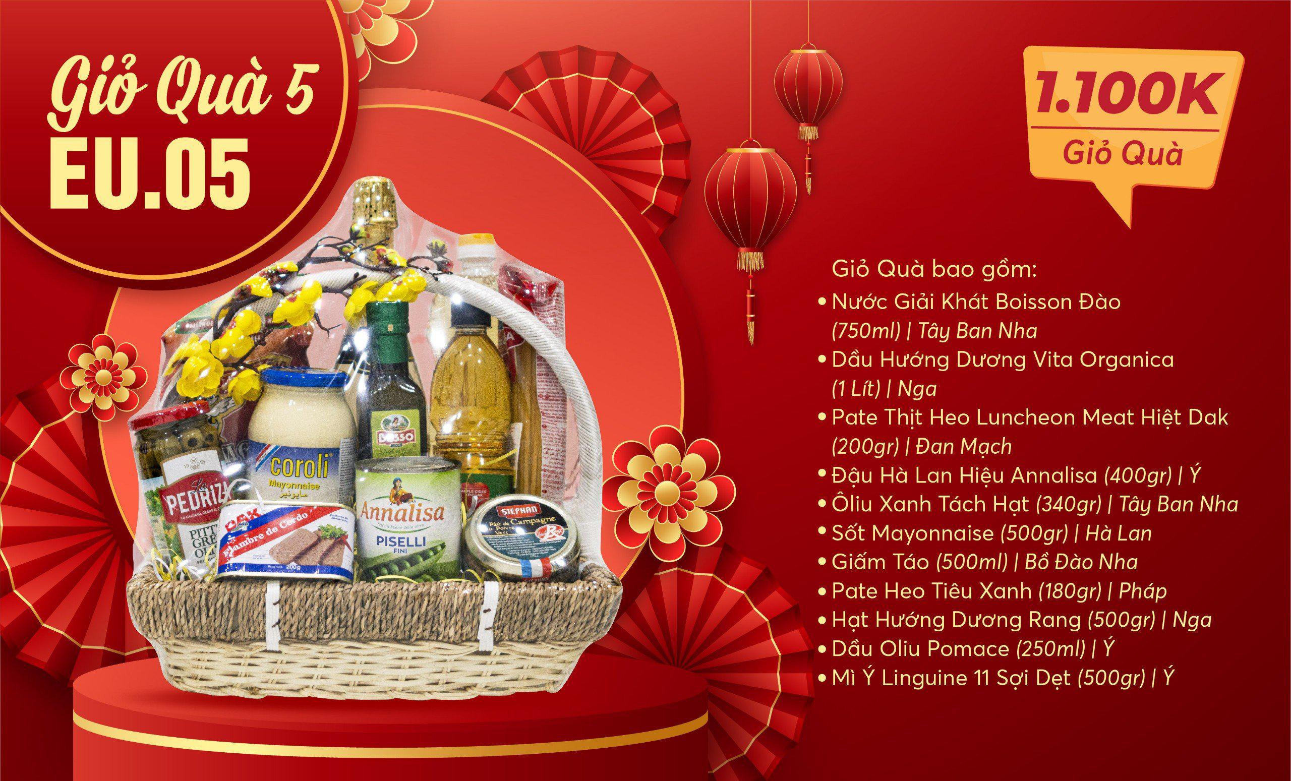 🎉✨TẾT ĐẾN SUM VẦY – GIỎ QUÀ TRAO TAY✨🎉