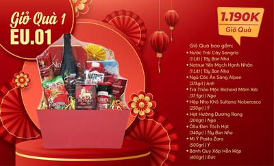 🎉✨TẾT ĐẾN SUM VẦY – GIỎ QUÀ TRAO TAY✨🎉