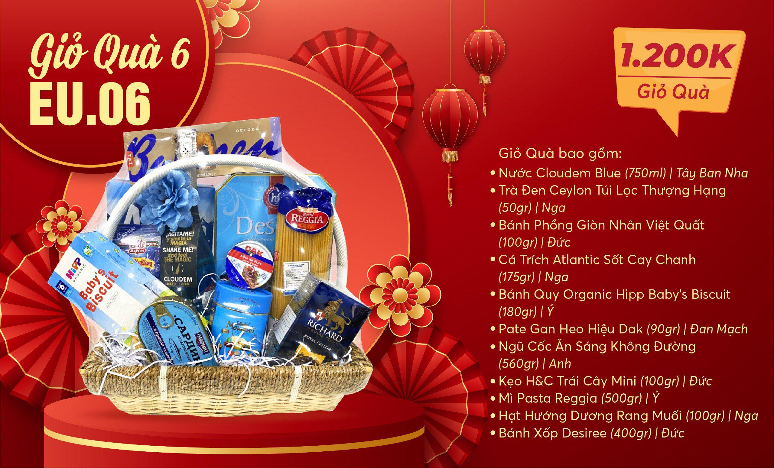 🎉✨TẾT ĐẾN SUM VẦY – GIỎ QUÀ TRAO TAY✨🎉