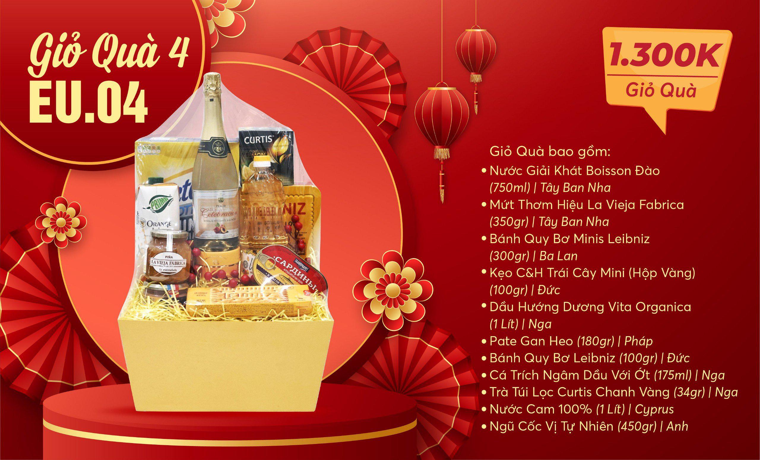 🎉✨TẾT ĐẾN SUM VẦY – GIỎ QUÀ TRAO TAY✨🎉