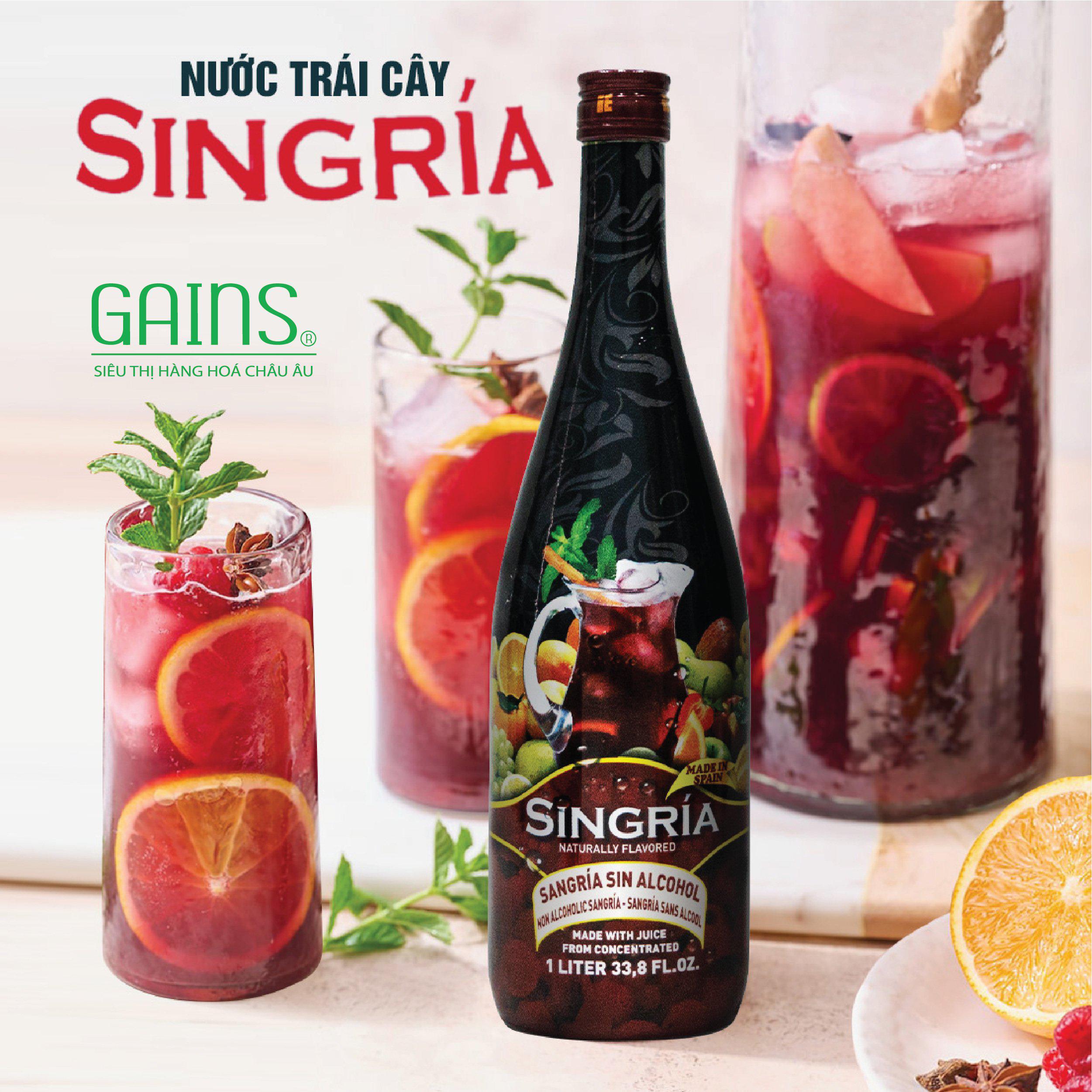 Nước Trái Cây Singría 1 lít 