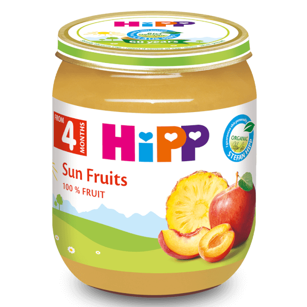 DDĐL HiPP Organic - Trái cây nhiệt đới 125g