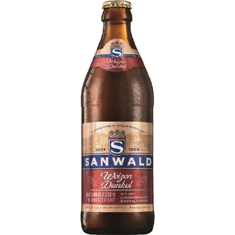 Bia Đức Sanwald Weizen Dunkel 500ml