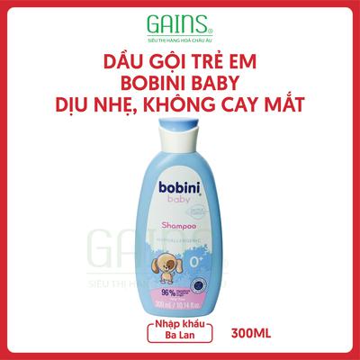 Dầu Gội Trẻ Sơ Sinh BOBINI Baby Dịu Nhẹ Không Cay Mắt - 300ml