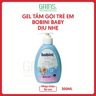 Gel Tắm Gội Trẻ Em BOBINI Baby Dịu Nhẹ - 300ml