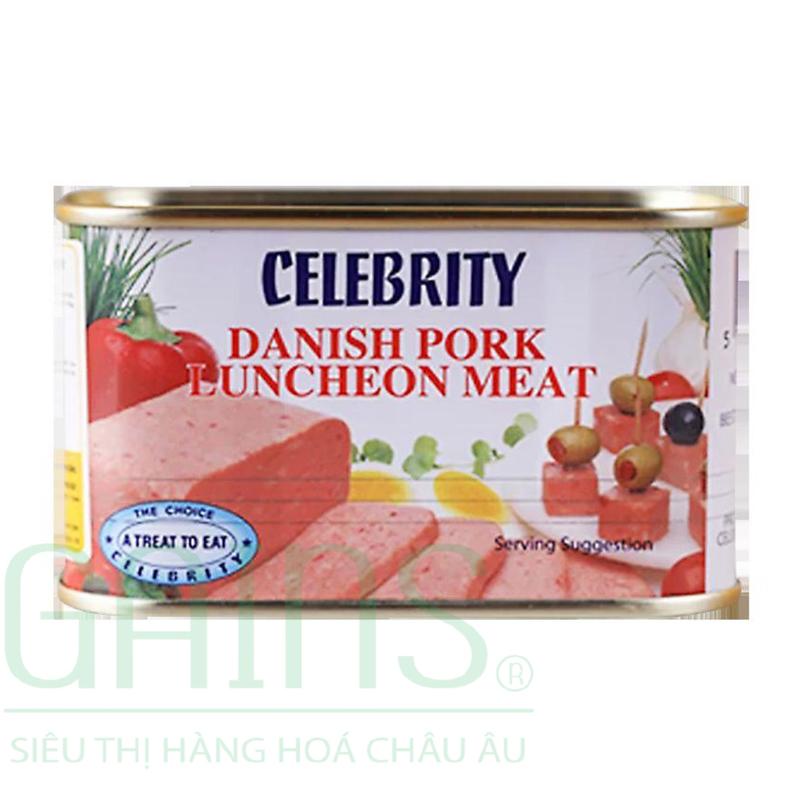 Pate Thịt Heo Luncgeon Meat Celebrity Hộp 200g