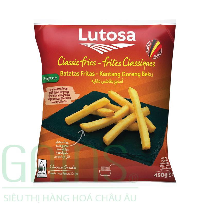 Khoai Tây Đông Lạnh Lutosa - 450g