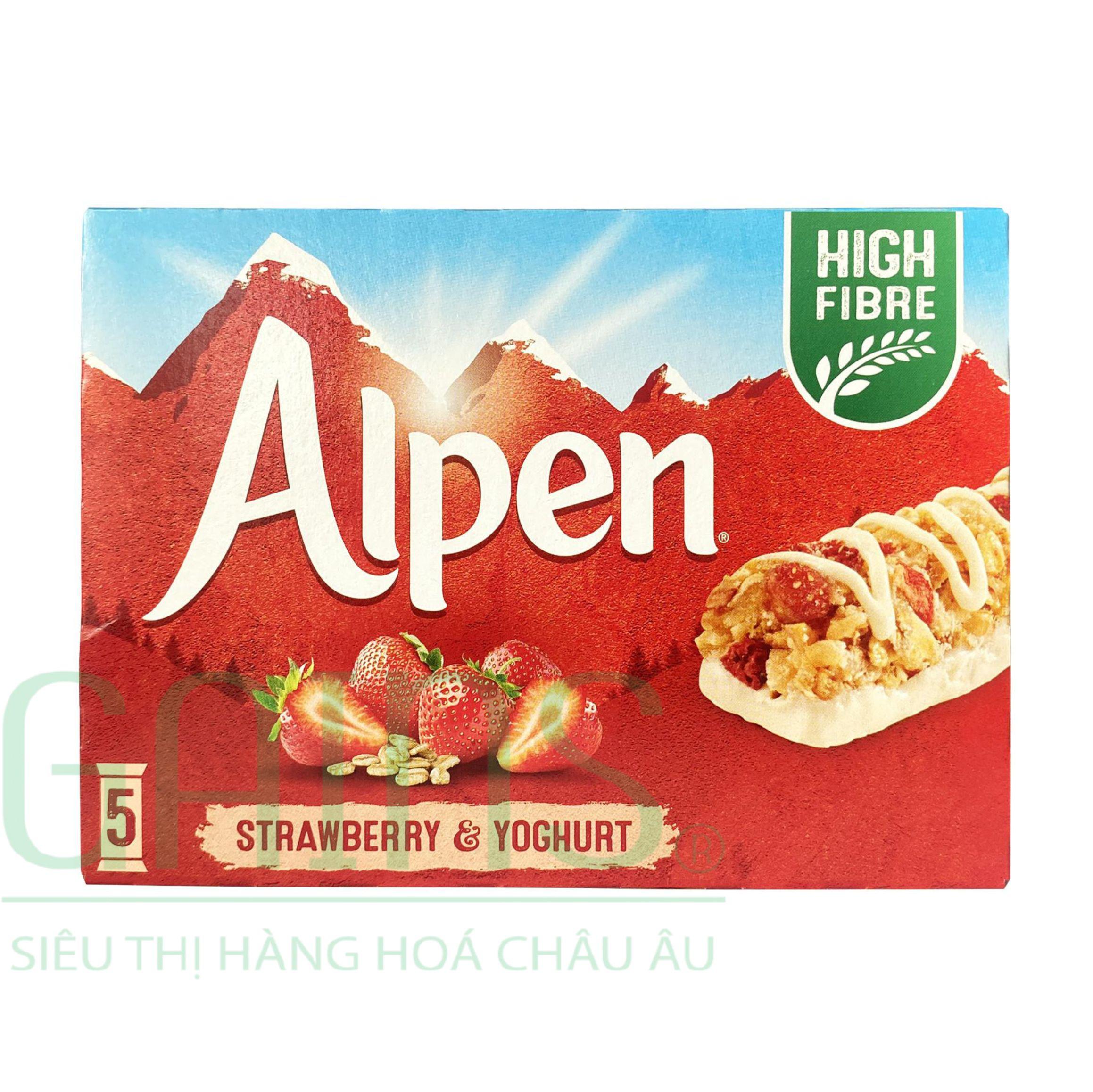 Ngũ Cốc Ăn Sáng Thanh Dâu & Yogurt - Alpen 145g