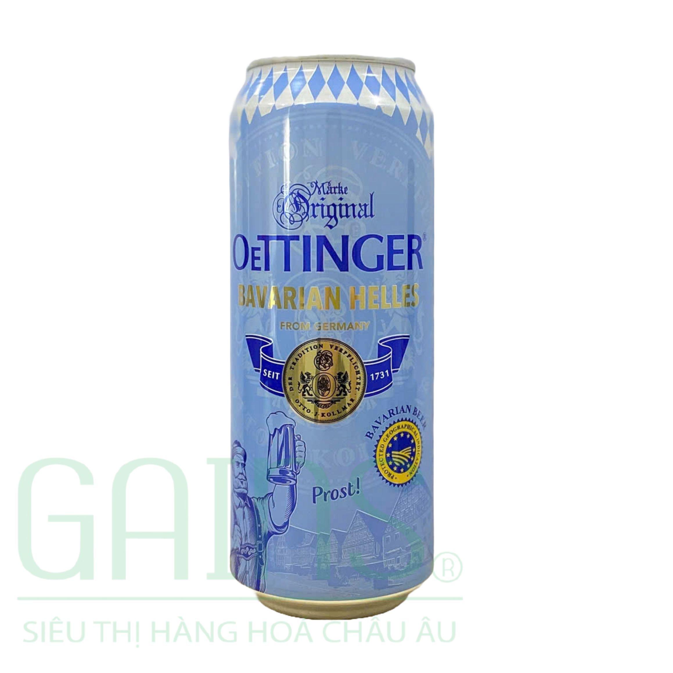 Bia Nguyên Chất Oettinger Bavarian Helles - 500ml