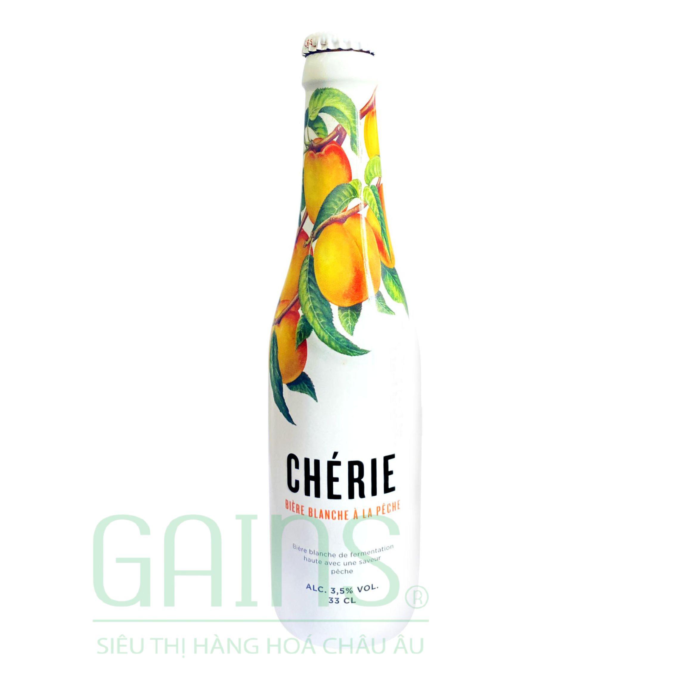 Bia Vàng Chérie Bière Blanche À La Pêche - 330ml