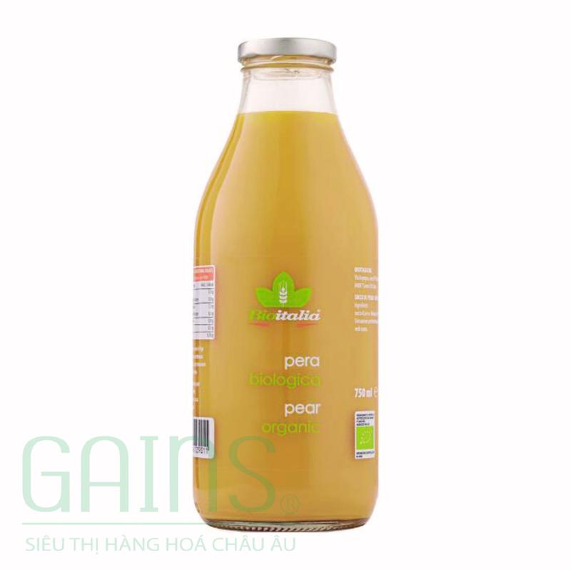 Nước Ép Lê Hữu Cơ Bioitalia - 750ml