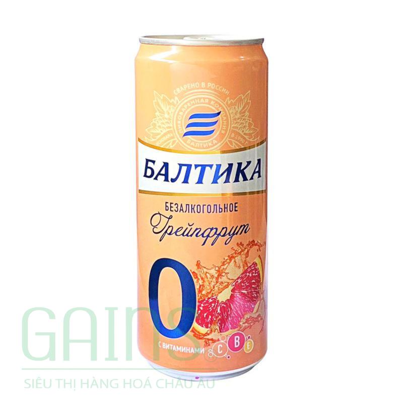 Thức Uống Không Cồn Baltika №0 Grapefruit - 330ml