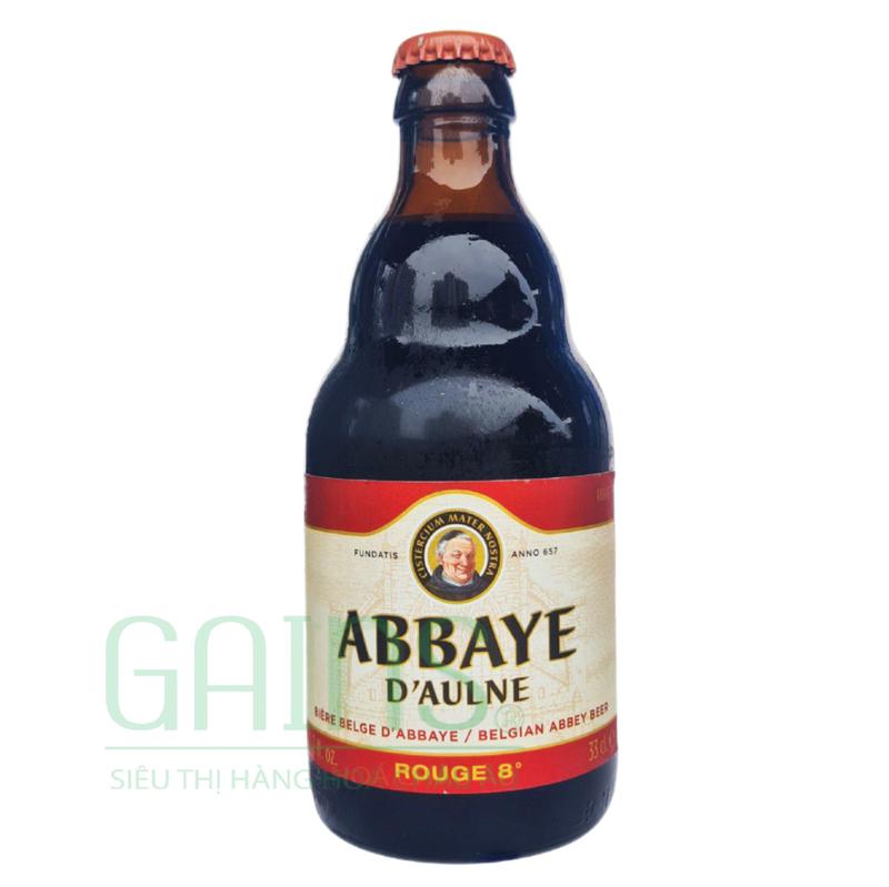 Bia Bỉ ABBAYE D'AULNE Rouge 8% 