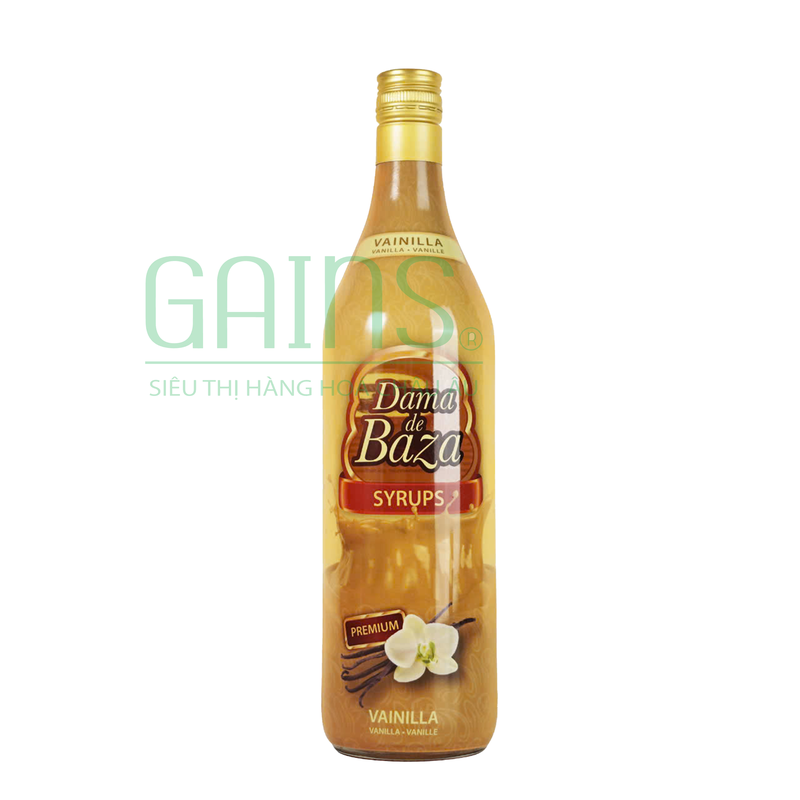 SYRUPS DAMA de BAZA 1 LÍT - HƯƠNG VANILLA